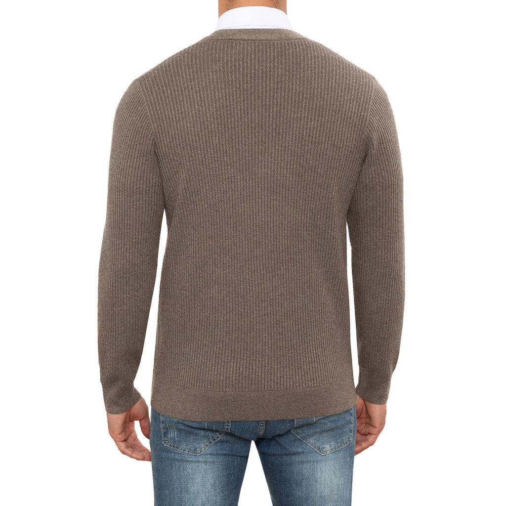 KING SAMP ARTICLE #5313 Mens Cardigan Sweaters V-Neck Long Sleeve Soft Slim Fit Casual Buttons Knitted