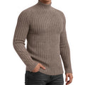 KING SAMP ARTICLE #5321 Turtleneck Ribbed Long Sleeve Shirts for Mens Undershirts Knit Thermal Fitted Basic Tops