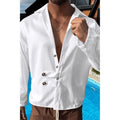 KING SAMP ARTICLE #5323 Luxury Elegant Button Shirt