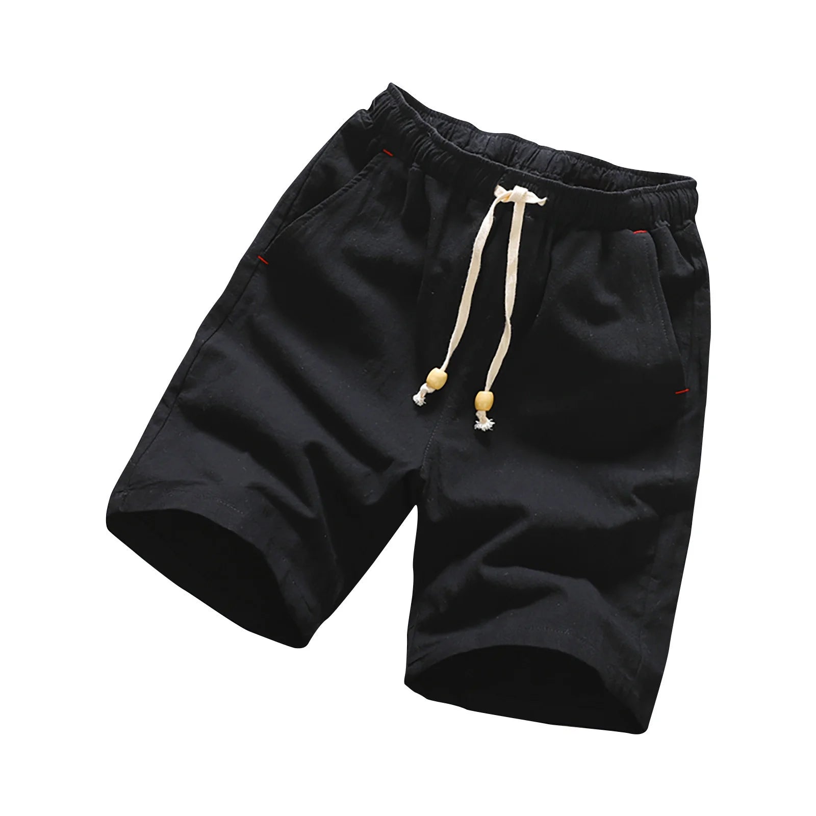 KING SAMP ARTICLE #5328 Mens Shorts,Summer Cargo Shorts for Men,Men's Summer Sports Elastic Waist Solid Color Drawstring Pocket Shorts
